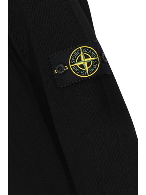 Maglia 5100053 in cotone Soft Organic Black STONE ISLAND | 5100053S00B2V0029
